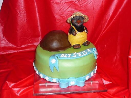 krtko, torta, Ostané torty pre deti, tatianatn, 1