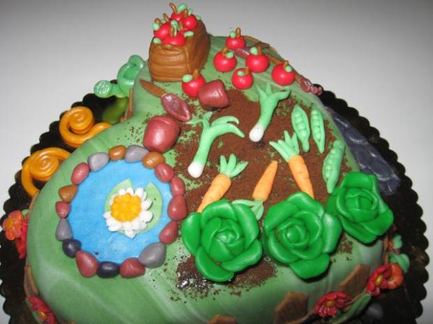 torta pre zahradkarku k 50tke, torta, Netradičné torty, zu-zu, 1
