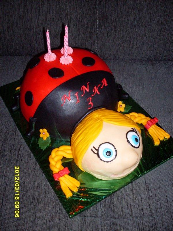 Lienka, torta, Torty so zvieratkami Lienka, torta, Torty so zvieratkami, karinaZ, 1