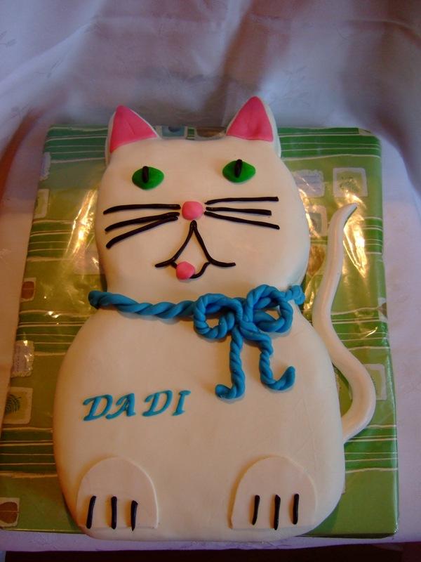 mačka, torta, Torty so zvieratkami, zuzkapo, 1