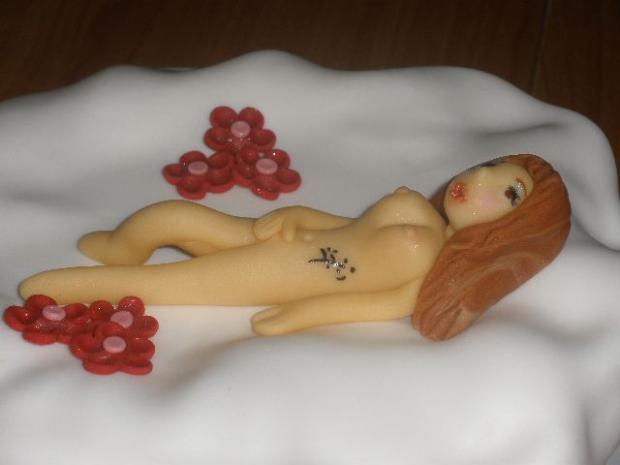 Pre kuchára k narodeninám-detail  figurky, torta, Torty pre dospelých *, Iveta Barlíková, 1