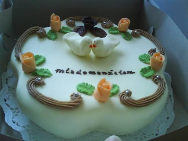 prvá svadobná, torta, Svadobné torty, Ivca47, 1