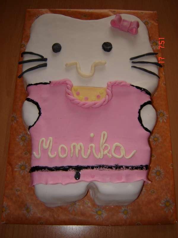 mačička Kitty 2, torta, Torty pre dievčatá, majovka, 1