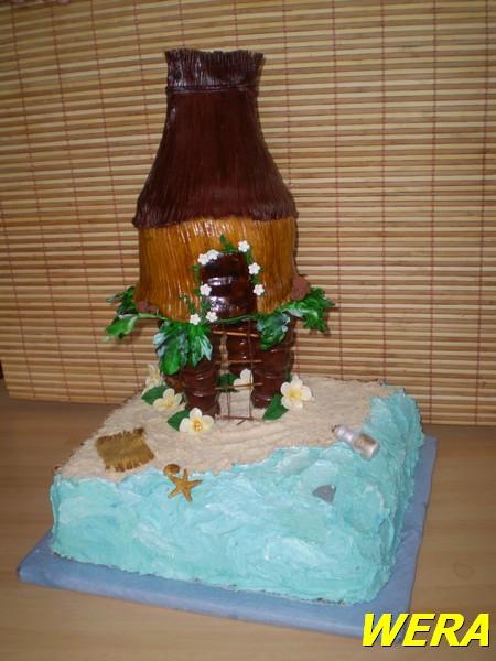 havaj, torta, Netradičné torty havaj, torta, Netradičné torty, WERA, 1