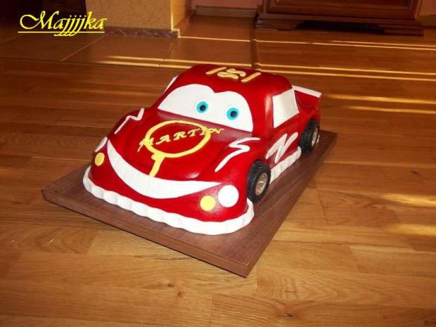 Mc Queen, torta, Torty autíčka, vláčiky Mc Queen, torta, Torty autíčka, vláčiky, MajaArt Cakes, 1