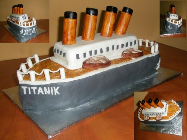Titanic , torta Titanic , torta, Katka1977, 1