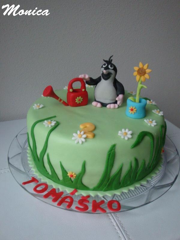 Krtko na narodeniny, torta, Torty so zvieratkami Krtko na narodeniny, torta, Torty so zvieratkami, Monica, 1