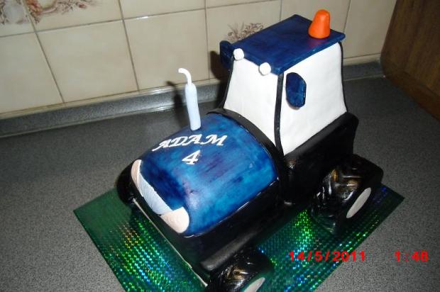 traktor, torta, Torty autíčka, vláčiky, Tamik, 1