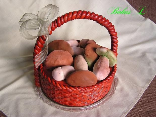 Košík húb, torta, Netradičné torty Košík húb, torta, Netradičné torty, Bohus_L, 1