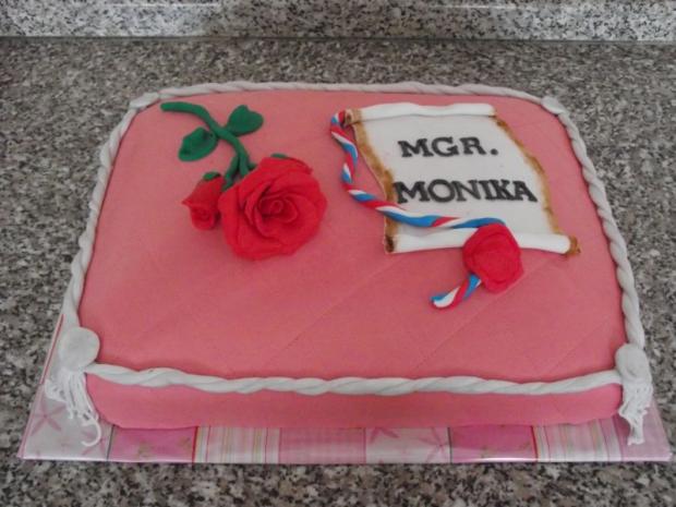 vankúš na promócie, torta, Torty - škola, stužková vankúš na promócie, torta, Torty - škola, stužková, ericca, 1