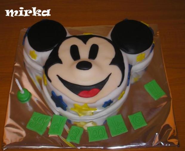 Mickey Mouse 2, torta, Rozprávkové torty Mickey Mouse 2, torta, Rozprávkové torty, 1mimulilinka, 1