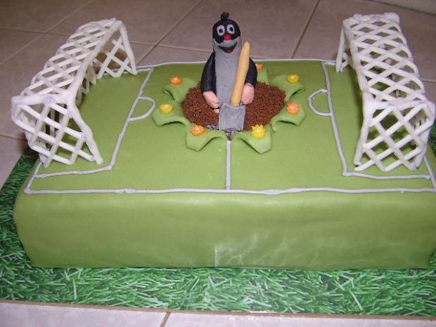 Ihrisko s krtkom, torta, Narodeninové torty, Macaca, 1