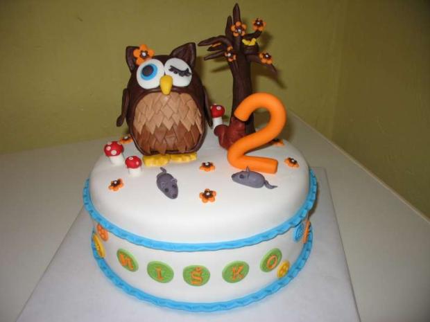 So sovičkou, torta, Torty so zvieratkami So sovičkou, torta, Torty so zvieratkami, DášaL, 1