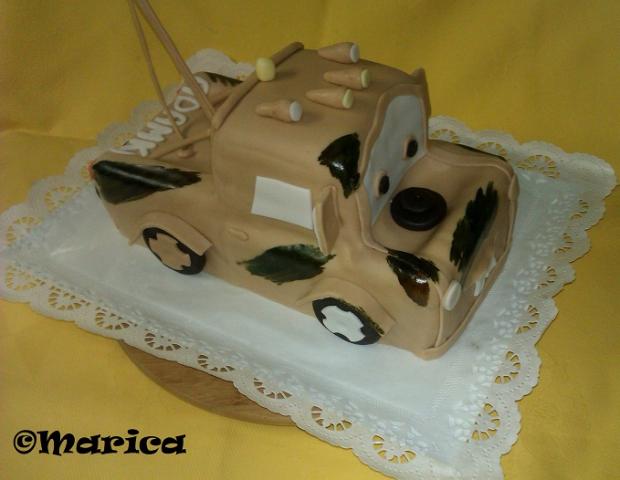 "Mater", torta, Torty autíčka, vláčiky "Mater", torta, Torty autíčka, vláčiky, Marica1972, 1