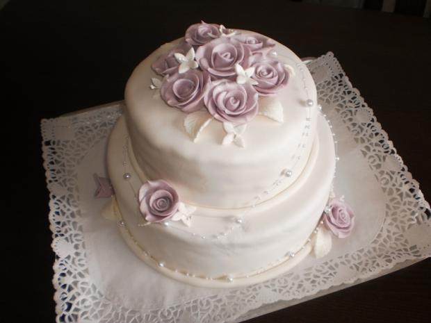 svadobná dvojposchodová, torta, Svadobné torty svadobná dvojposchodová, torta, Svadobné torty, Mária G, 1
