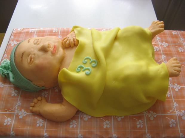 bábätko, torta, Netradičné torty, katuska8057, 1