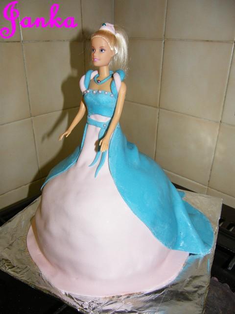 Barbie, torta, Torty pre dievčatá, janka84, 1