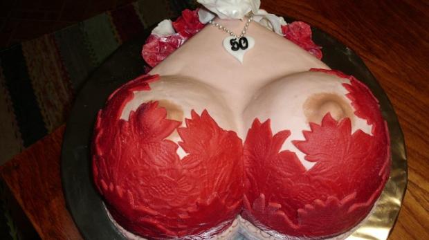 Prsia, torta, Narodeninové torty, AnkaHanka, 1