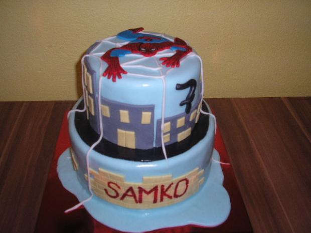 Spiderman, torta, Rozprávkové torty Spiderman, torta, Rozprávkové torty, Denideni, 1
