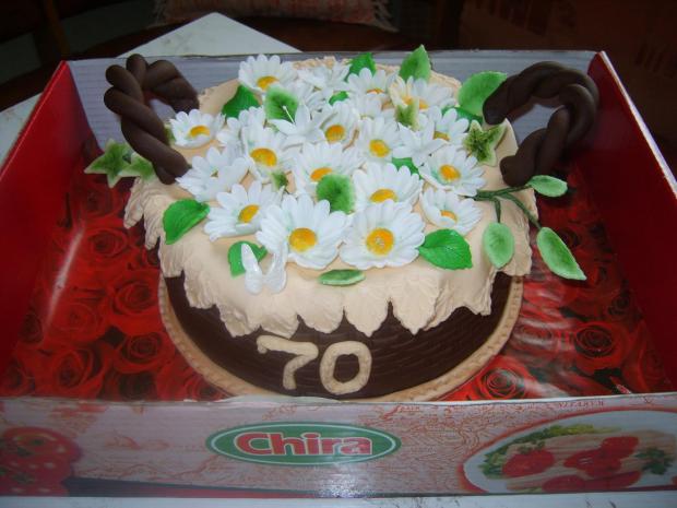Košík plný kvetov, torta, Narodeninové torty Košík plný kvetov, torta, Narodeninové torty, Bori, 1