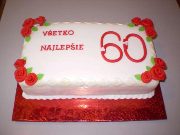 60-tka pre muža, torta, Narodeninové torty, stankad, 1