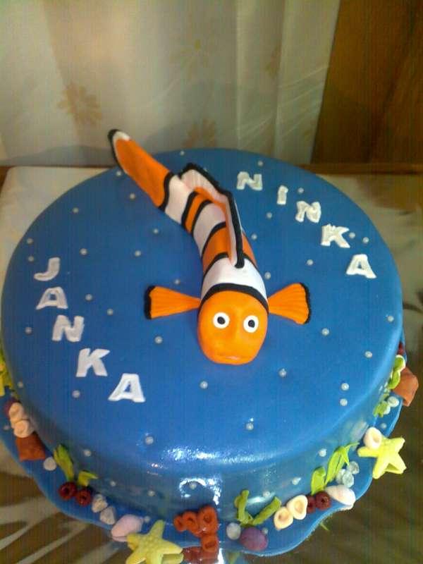 s Nemom, torta, Rozprávkové torty s Nemom, torta, Rozprávkové torty, andrea.d, 1