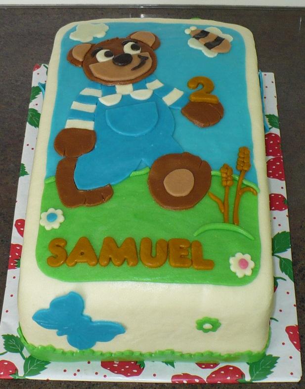 macko brumik, torta, Rozprávkové torty, tortyjana, 1