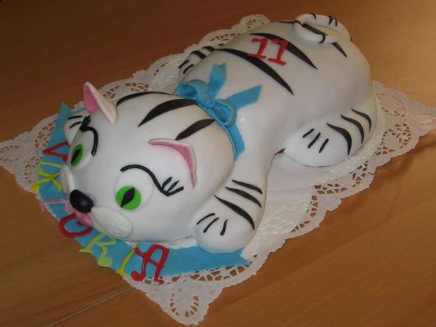 Mačička, torta, Torty so zvieratkami Mačička, torta, Torty so zvieratkami, Lubka212, 1