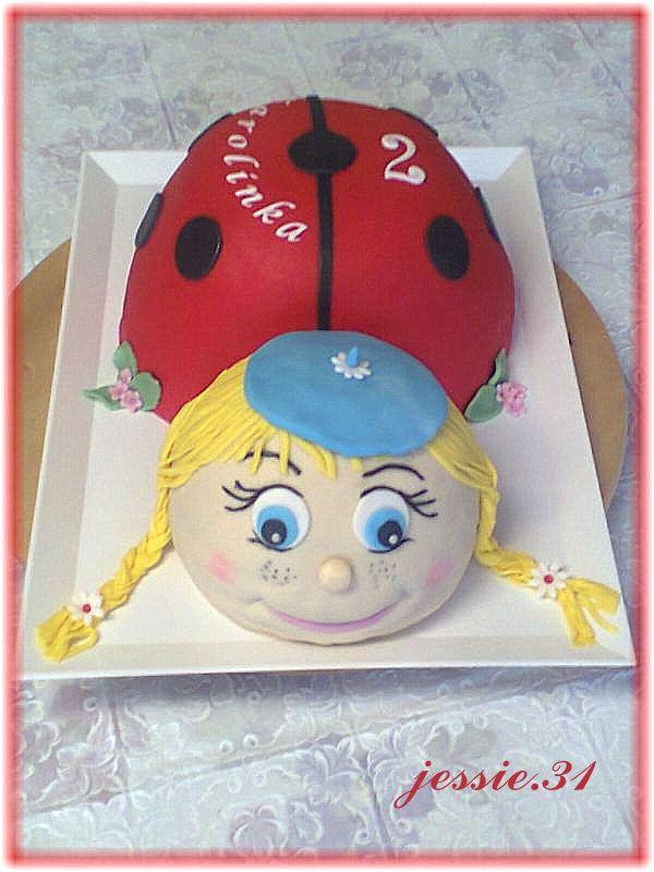 lienka, torta, Torty so zvieratkami, jessie.31, 1