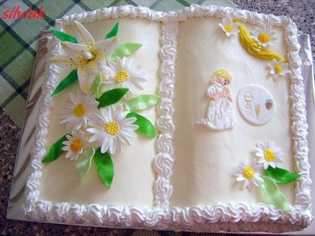 kniha, torta, Torty na cirkevné sviatky, silviak, 1