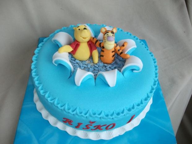 Macko Poo a tiger:-), torta, Rozprávkové torty Macko Poo a tiger:-), torta, Rozprávkové torty, Alenik, 1