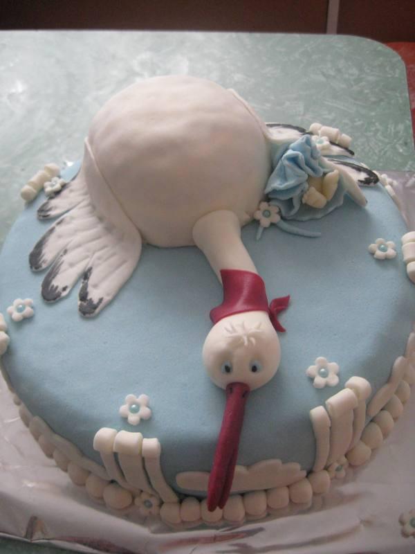 ešte jeden bocian, torta, Torty na krstiny ešte jeden bocian, torta, Torty na krstiny, anjelik6, 1