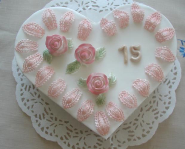 Srdiečko na 15-tku, torta, Narodeninové torty Srdiečko na 15-tku, torta, Narodeninové torty, Roman1, 1