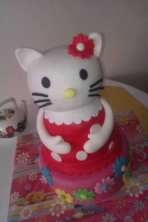 Kitty, torta, Torty pre dievčatá, erika43, 1