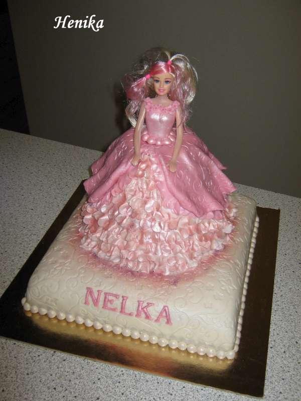 Barbie pre Nelku, torta, Torty pre dievčatá, Henrieta24, 1