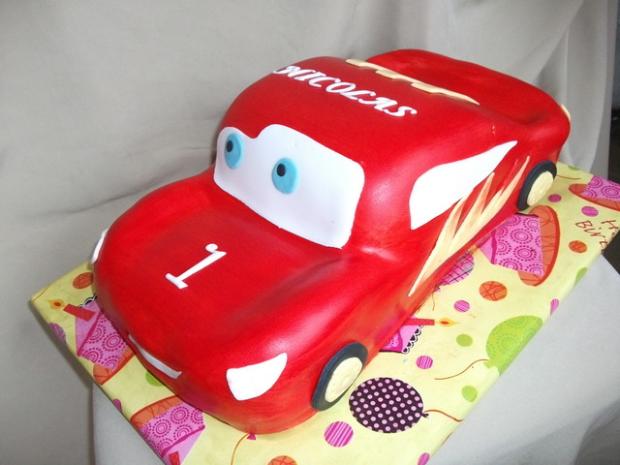 Mc Queen blesk, torta, Torty autíčka, vláčiky Mc Queen blesk, torta, Torty autíčka, vláčiky, Alenik, 1