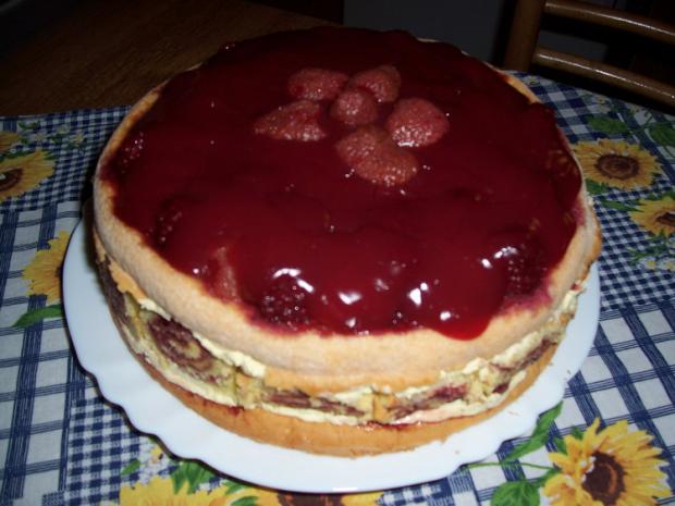 Jahodovo-černicová, torta, Narodeninové torty, mirka.ruza, 1