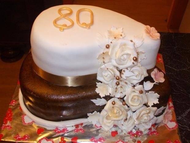cokoladovaa na 80, torta, Narodeninové torty cokoladovaa na 80, torta, Narodeninové torty, Zuzana.cz24, 1