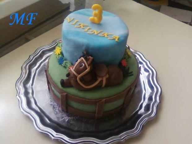 konik, torta, Torty so zvieratkami konik, torta, Torty so zvieratkami, Fafuliakova M., 1