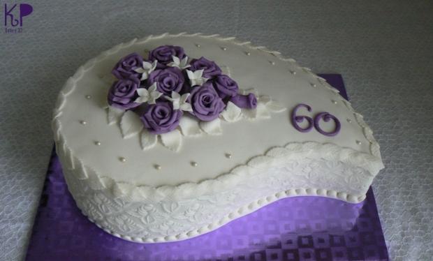 Slza na 60..., torta, Narodeninové torty, batora30, 1
