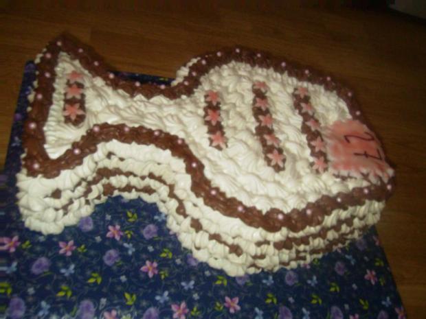 penová torta - kalich, torta, Torty pre dospelých *, jancika, 1