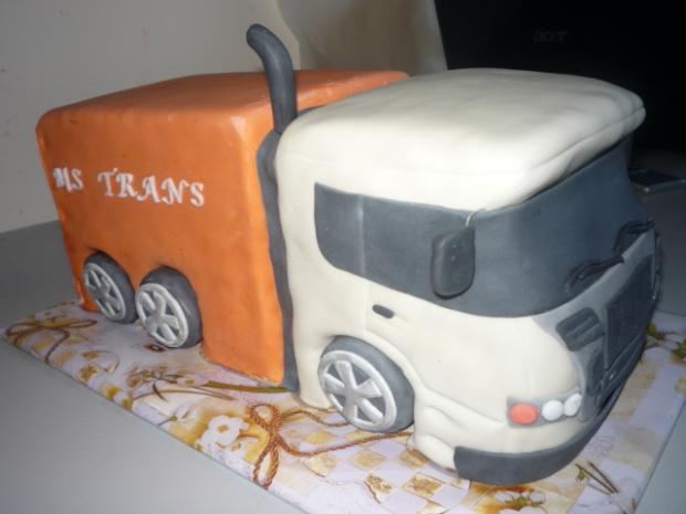 kamión, torta, Torty autíčka, vláčiky kamión, torta, Torty autíčka, vláčiky, Martas, 1