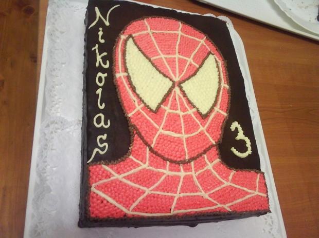spiderman, torta, Rozprávkové torty, kristina1, 1