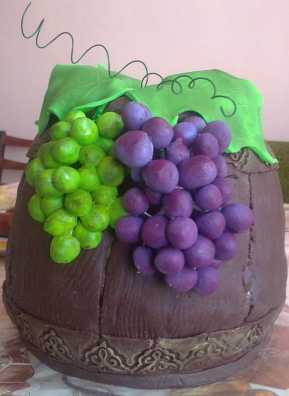 Vínny súdok..., torta, Netradičné torty Vínny súdok..., torta, Netradičné torty, Mariolka, 1