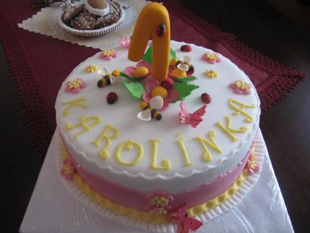 Detska s vcelickami a lienkami, torta, Torty pre dievčatá, Katarina Slavkovska, 1