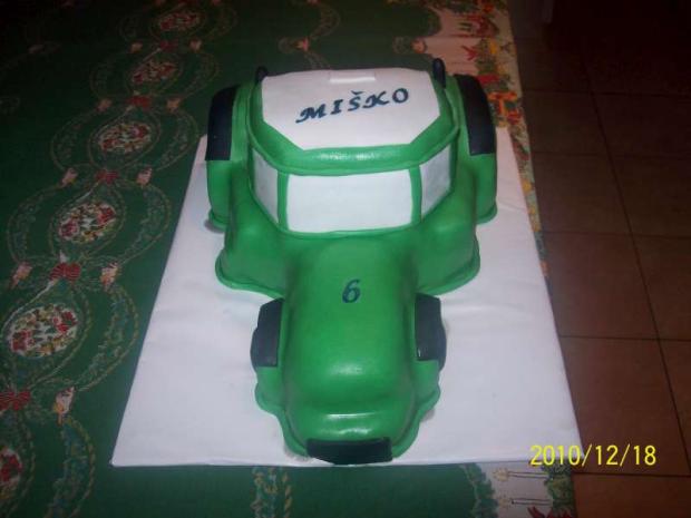 traktor, torta, Torty autíčka, vláčiky, Zdenci, 1