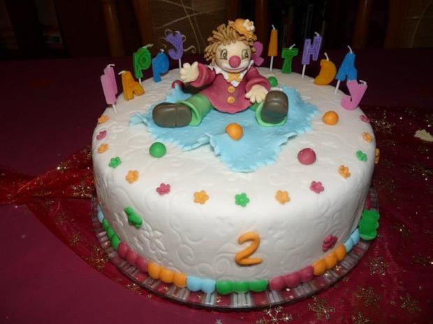 Narodeninová so šašom, torta, Ostané torty pre deti Narodeninová so šašom, torta, Ostané torty pre deti, majap, 1