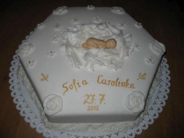 krstinová s bábätkom, torta, Torty na krstiny krstinová s bábätkom, torta, Torty na krstiny, evinaf, 1