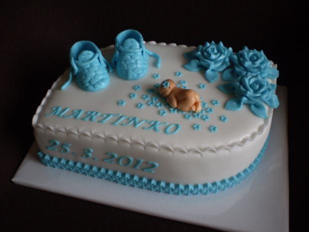 krstinová - Martinko, torta, Torty na krstiny krstinová - Martinko, torta, Torty na krstiny, , 1