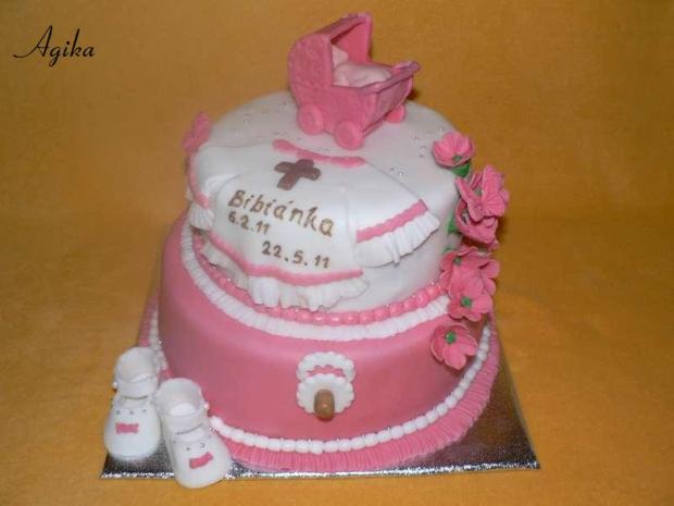 Krštinová, torta, Torty na krstiny Krštinová, torta, Torty na krstiny, Agika, 1